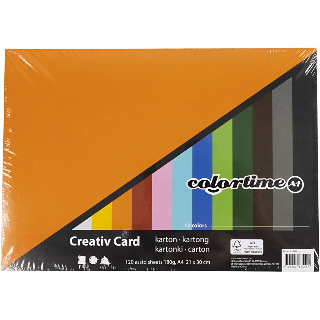 Coloured Card