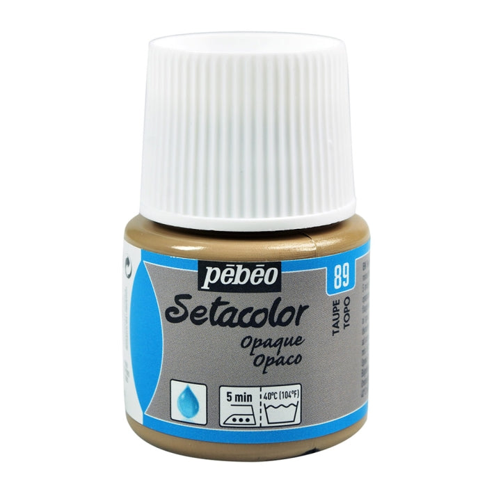 Setacolor Opaque Fabric Paint 45ml - Taupe