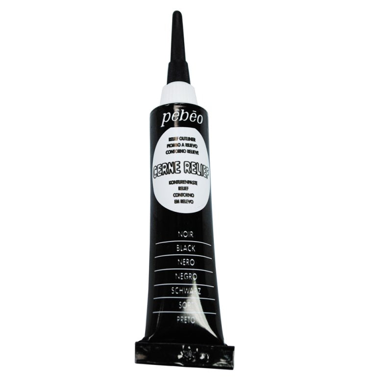 Pebeo Cerne Relief 20ml - Black