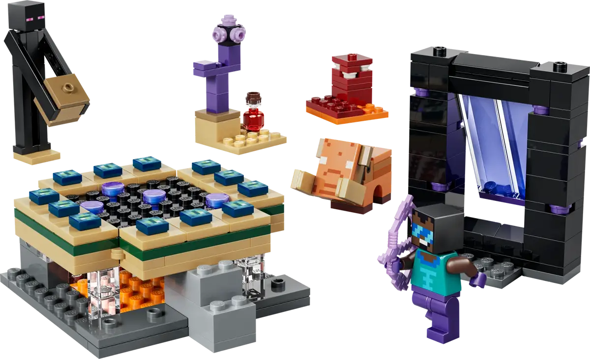LEGO Minecraft - Nether & End Portal Journey