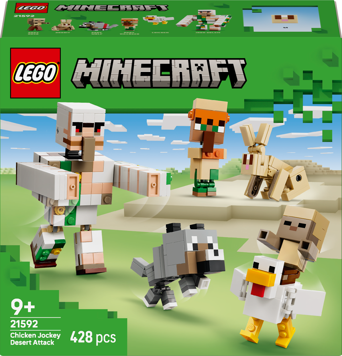 LEGO Minecraft - Chicken Jockey Desert Attack
