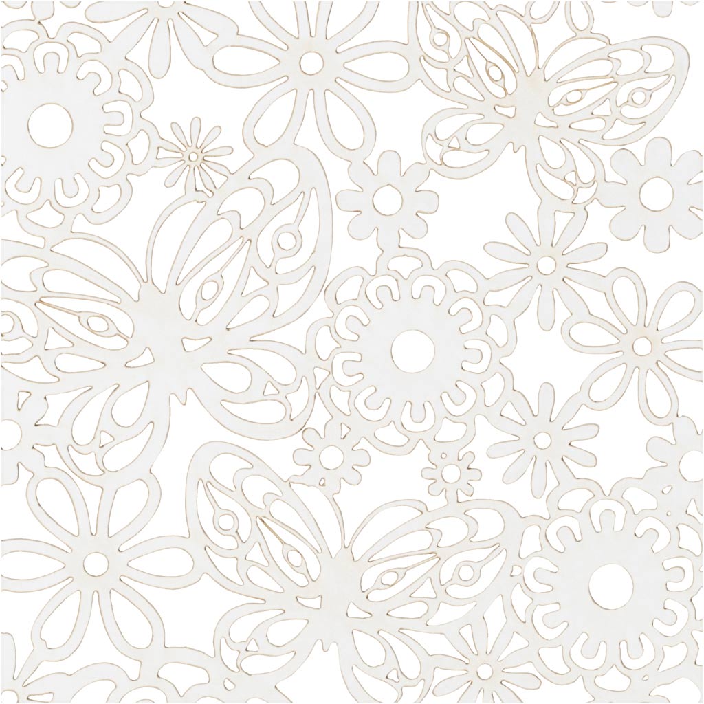 Lace Patterned cardboard