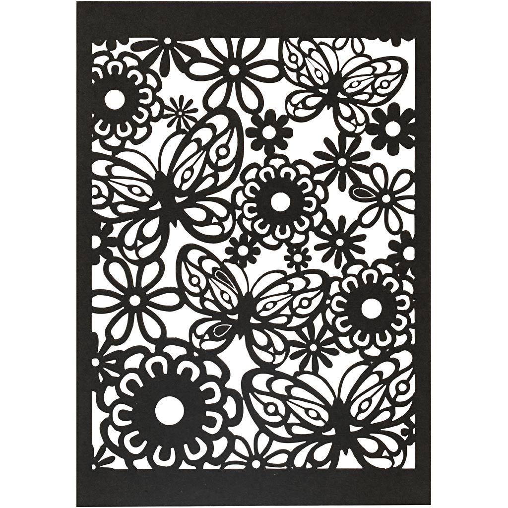 Lace Patterned cardboard