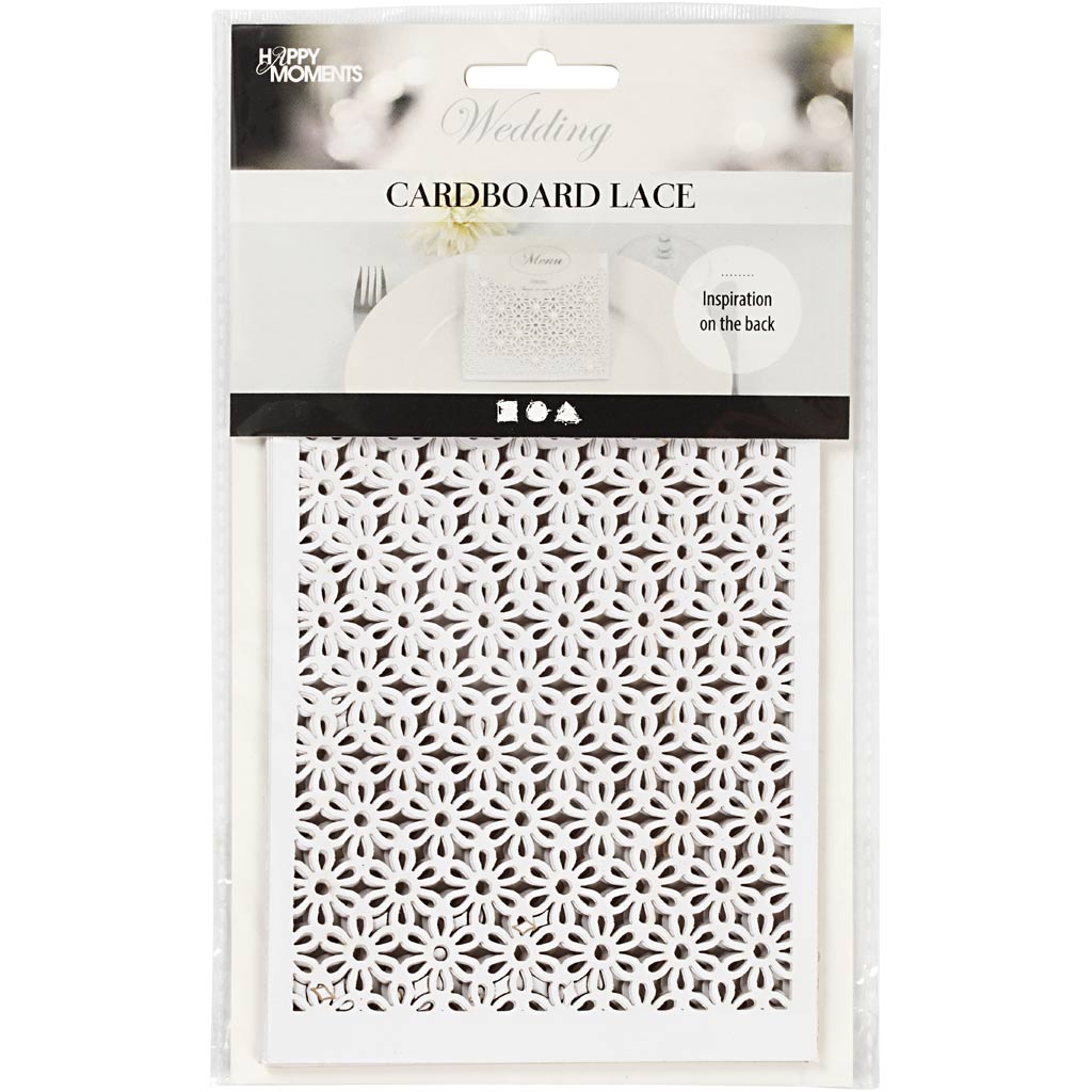 Lace Patterned cardboard