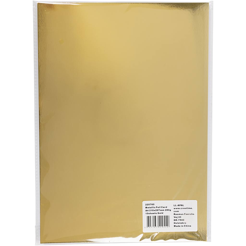 Metallic Foil Card