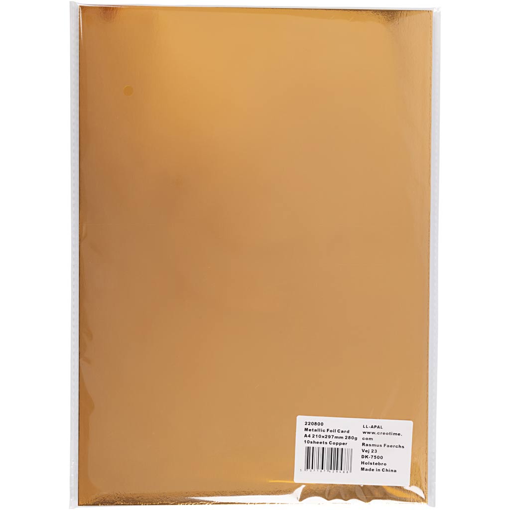 Metallic Foil Card