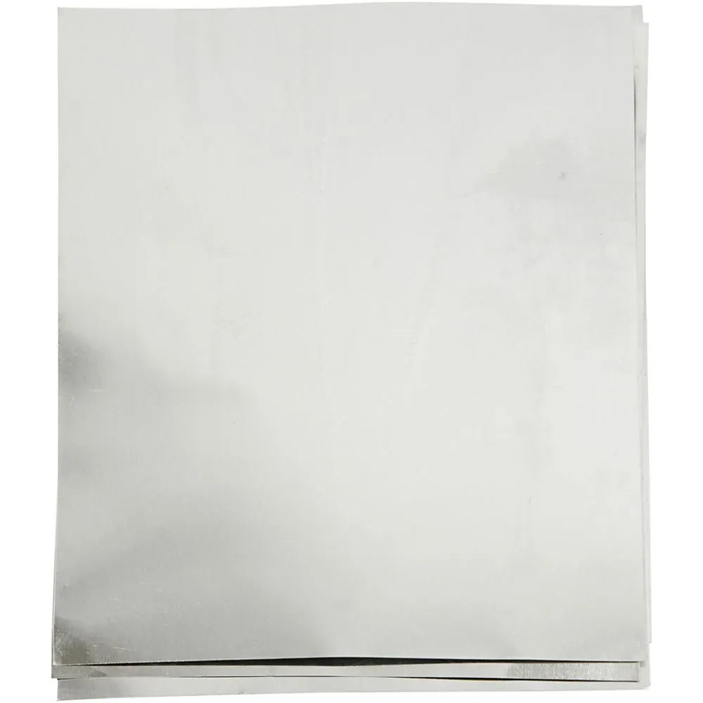 Stamping Embossing Foil A5 148x210 mm - Silver (10 Pcs)