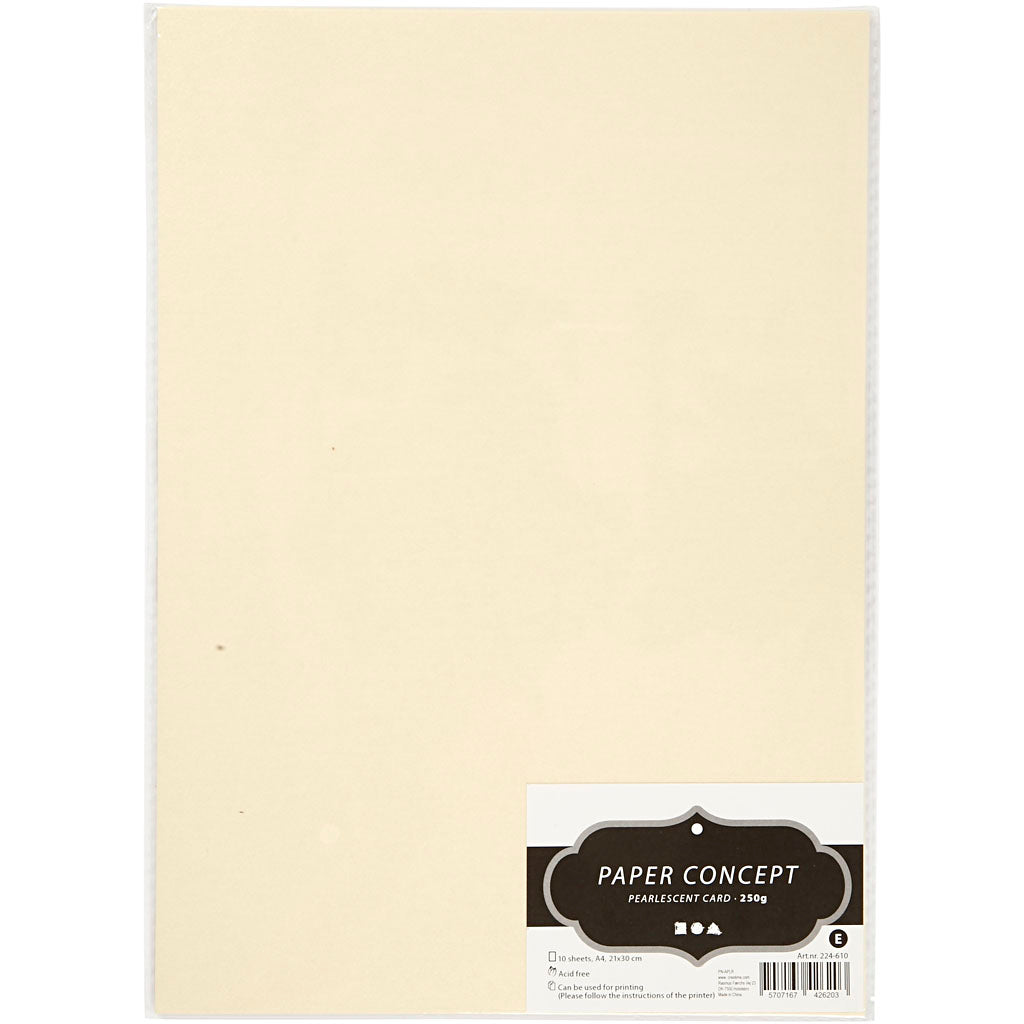 Pearlescent Card