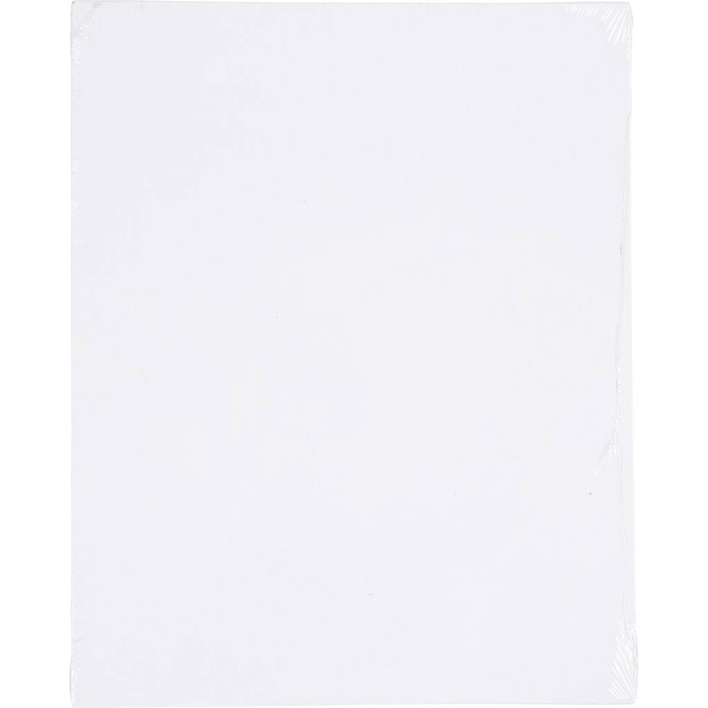 Canvas Panel Size 24x30 cm Thickness 3mm 280g - White