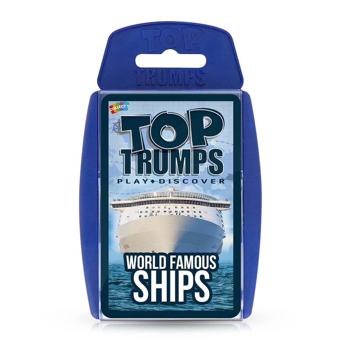 Top Trumps Card Game - World Famous Ships