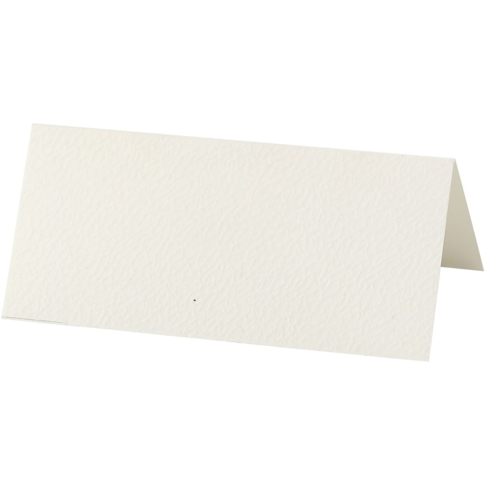 Place Cards 9x4cm - Ivory (20 Pack)