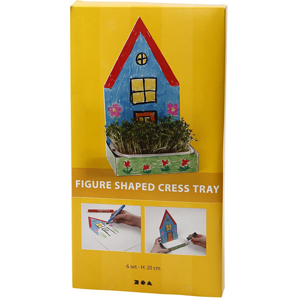 Figure Shaped Cress Trays