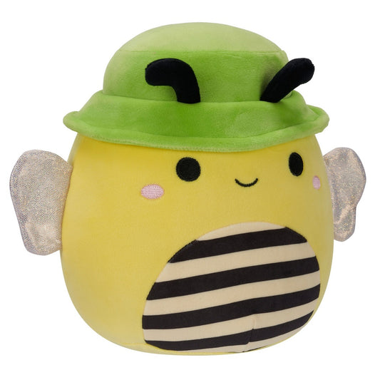Squishmallows 7.5 Inch Sunny Honey Bee with Bucket Hat