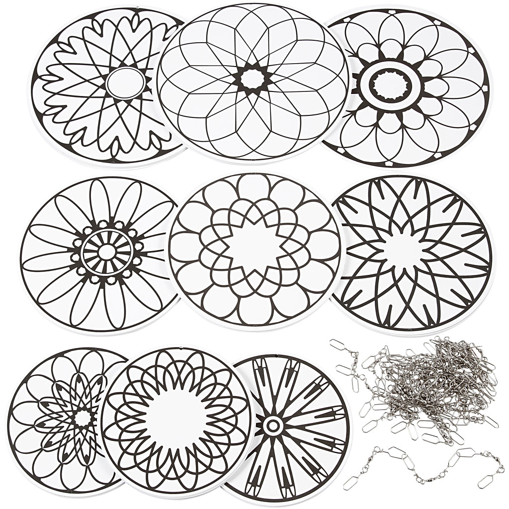Mobile Ornaments with Motifs