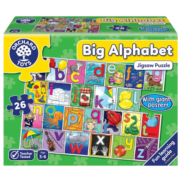 Big Alphabet Floor Jigsaw Puzzle