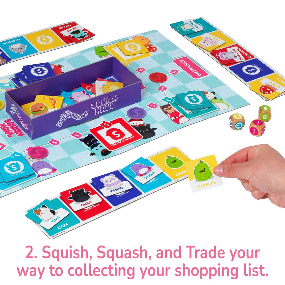 Squishmallows Squish Haul Board Game