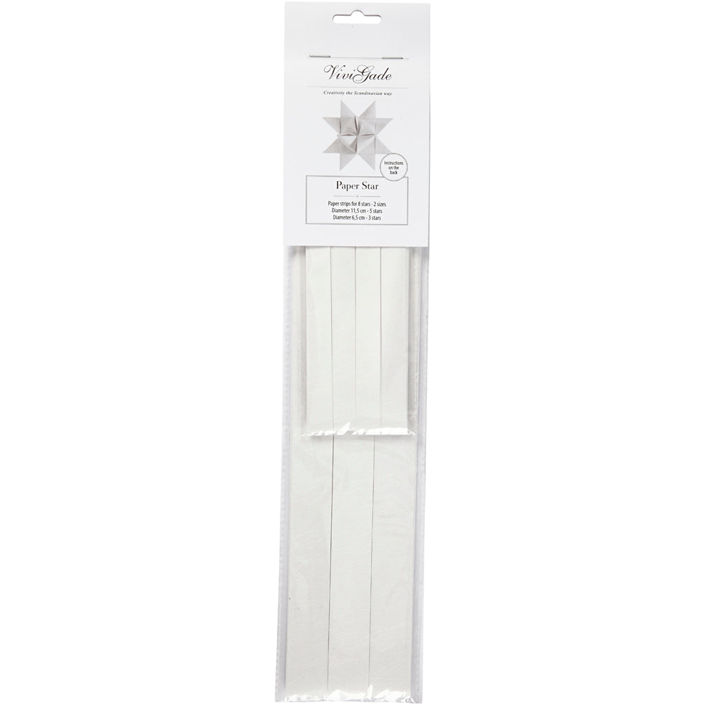 Paper star strips