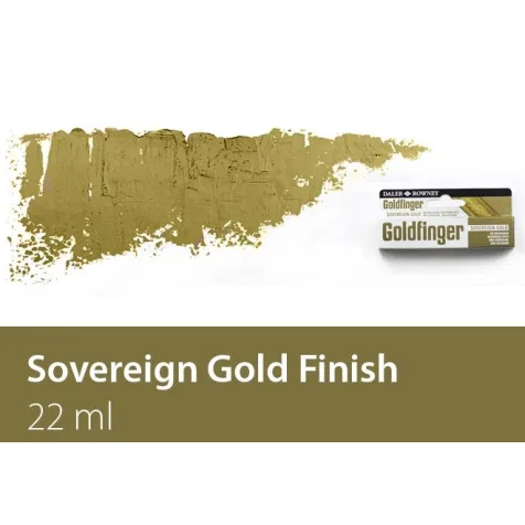 Daler Rowney Goldfinger 22ml - Sovereign Gold