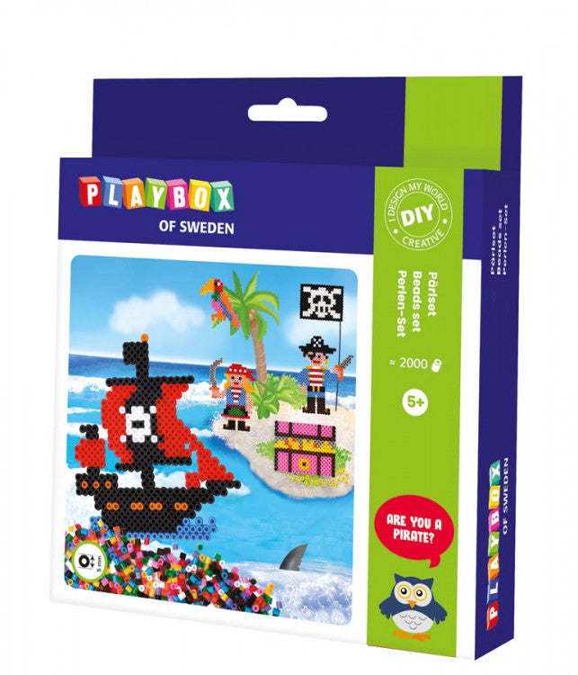 Playbox of Sweden 2000 Iron Bead Set - pirate