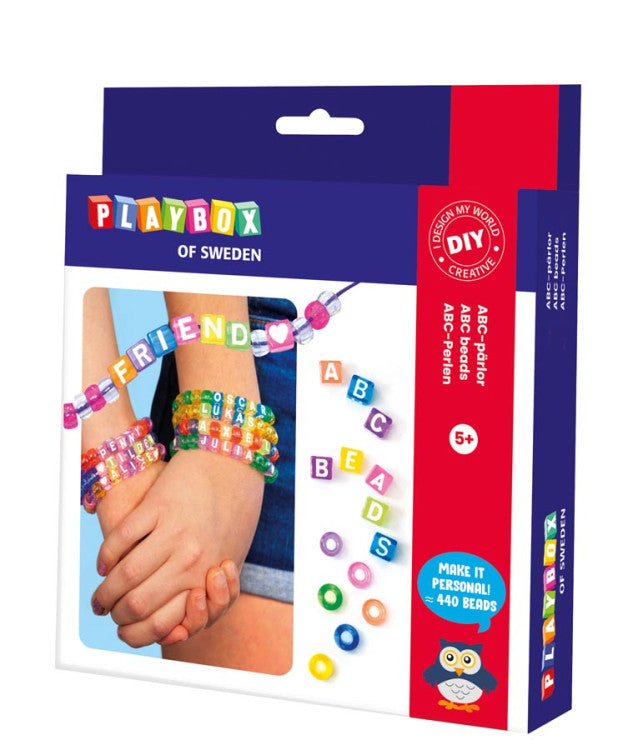 Craft Bead Set - ABC Beads