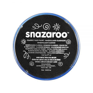Snazaroo Classic Face Paint Black 75Ml