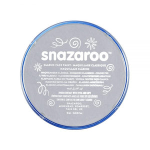 Snazaroo Classic Face Paint Light Grey 18Ml
