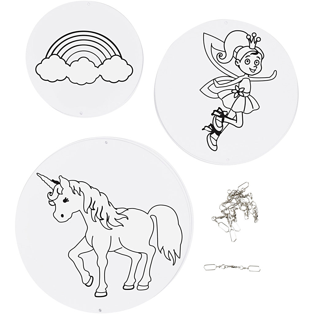 Mobile Ornaments with Motifs