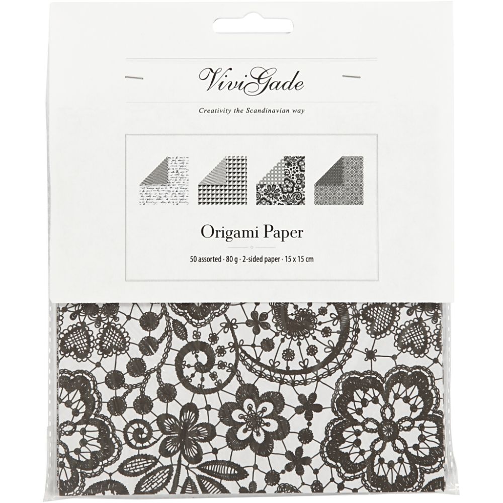 Vivi Gade Origami Paper 15cm - Paris (50 Sheets)