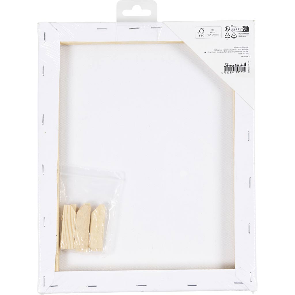 Stretched Canvas D. 1.6cm Size 24X30cm 360g