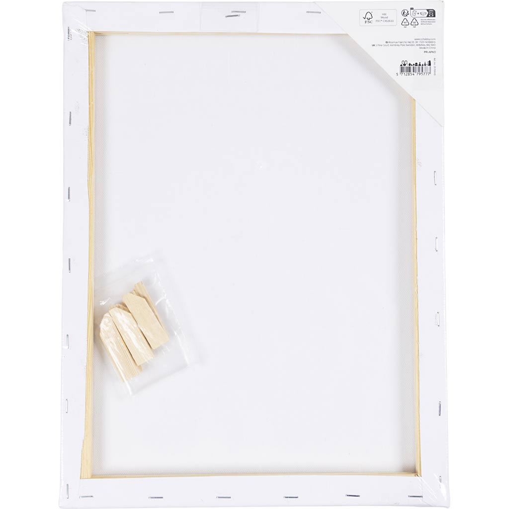 Stretched Canvas D. 1.6cm Size 30x40cm 360g