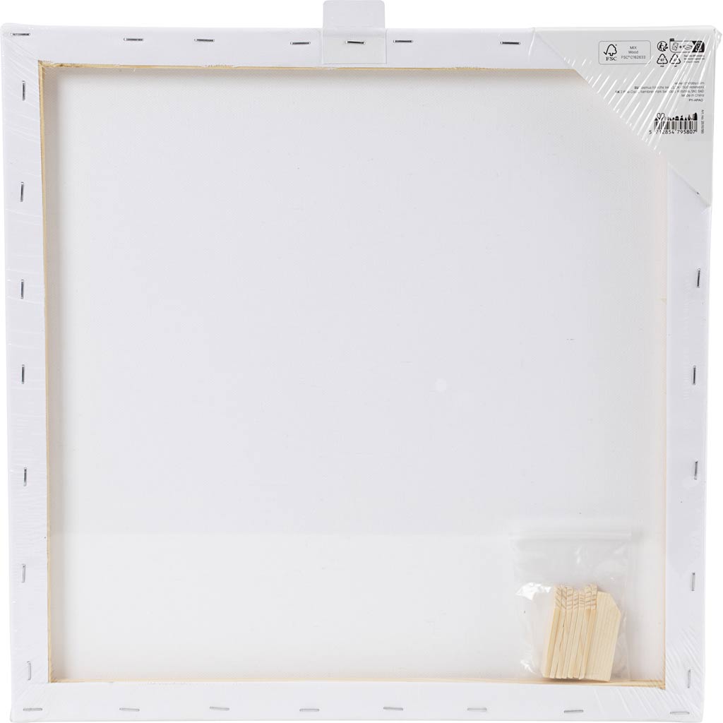 Stretched Canvas D. 16cm Size 40x40cm 360g