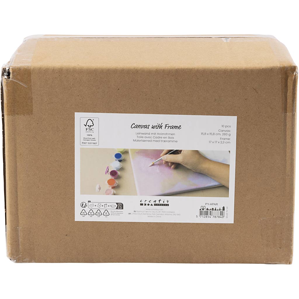 Canvas with Wooden Frame