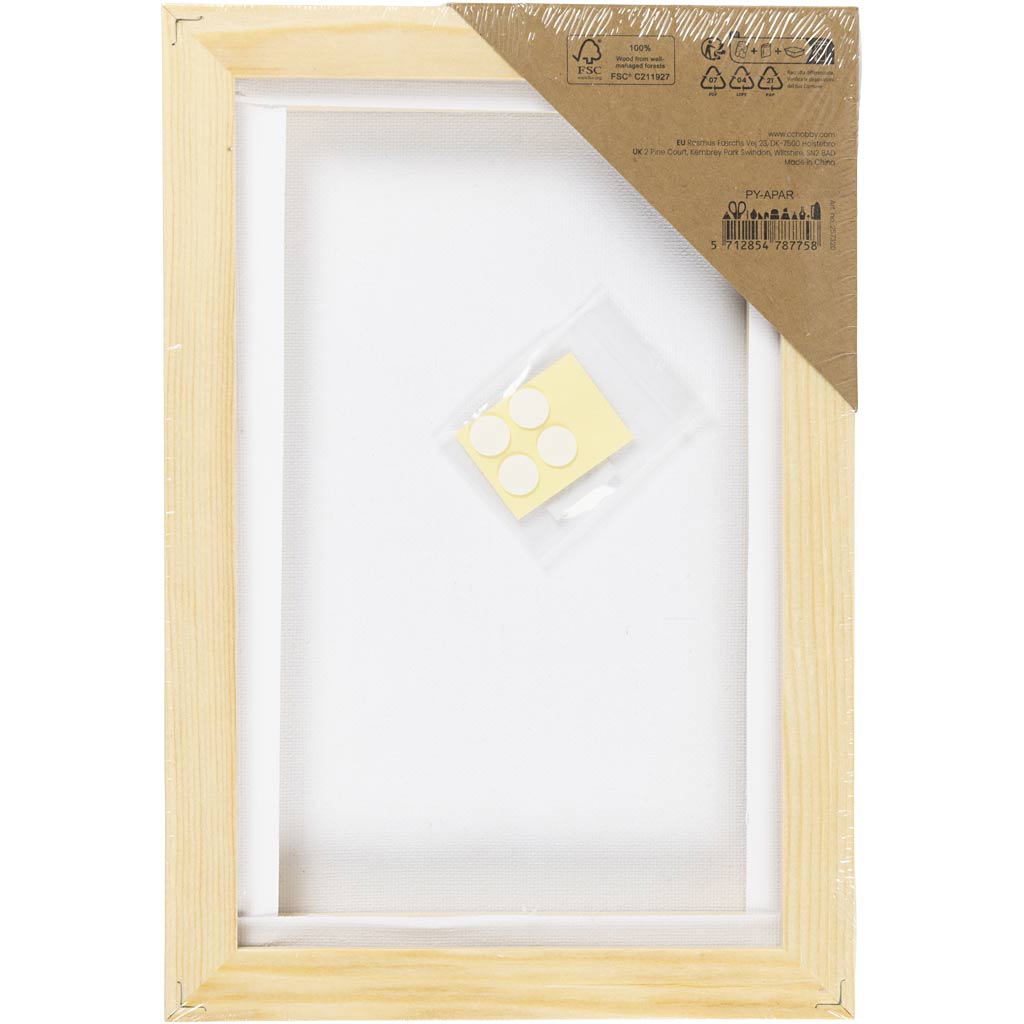 Canvas with Wooden Frame