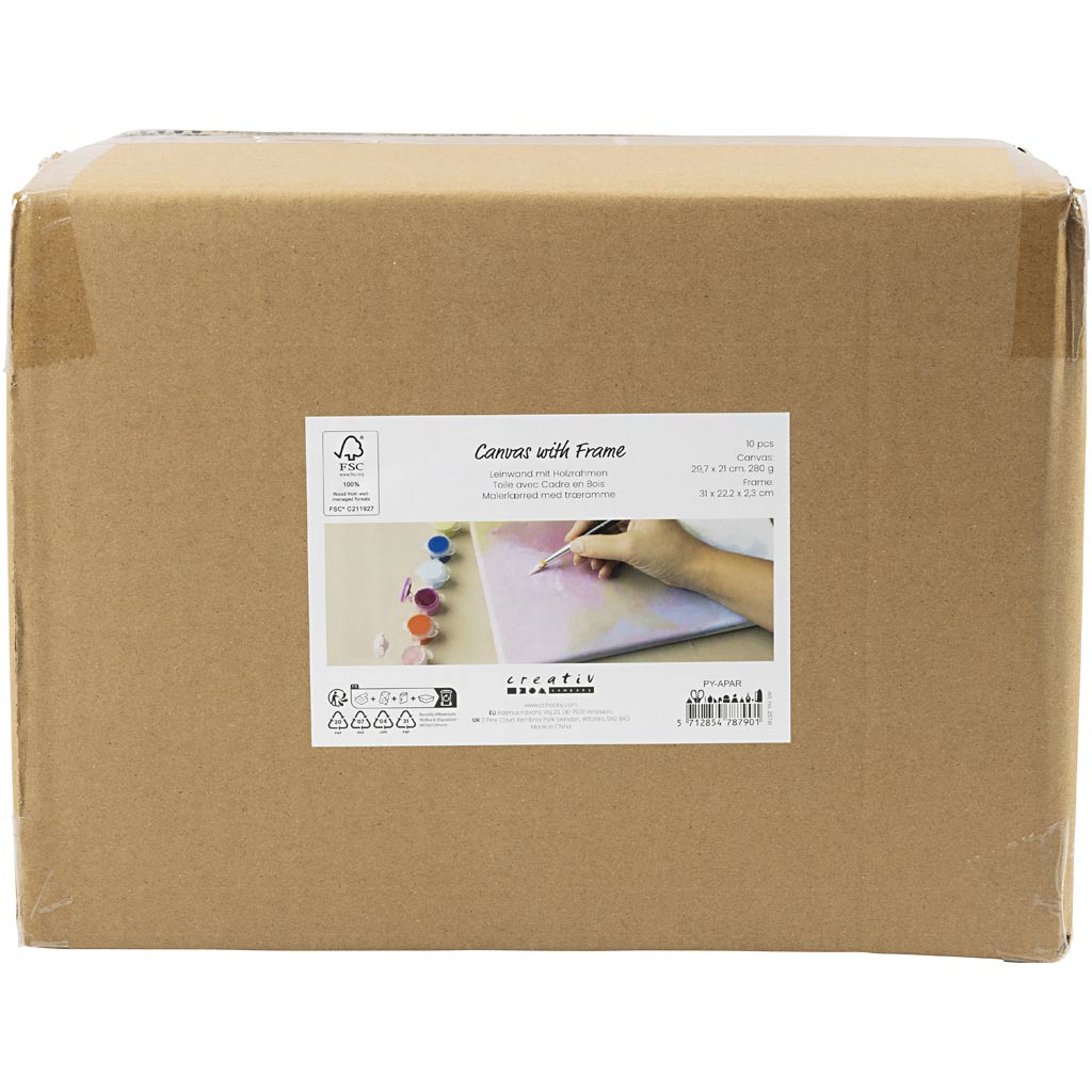 Canvas with Wooden Frame
