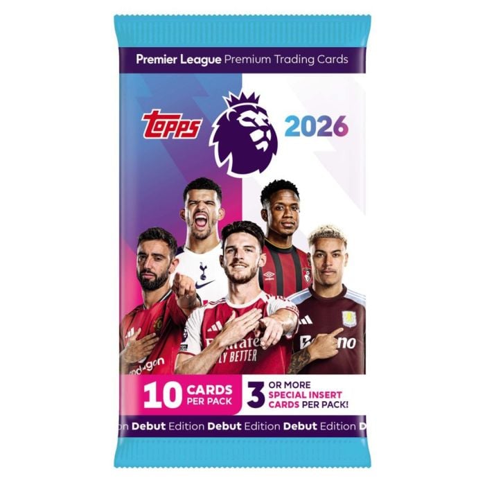 Match Attax Premier League 2026 Debut Edition Card Pack Art Hobby Match Attax Premier League 2026 Debut Edition Card Pack Art Hobby
