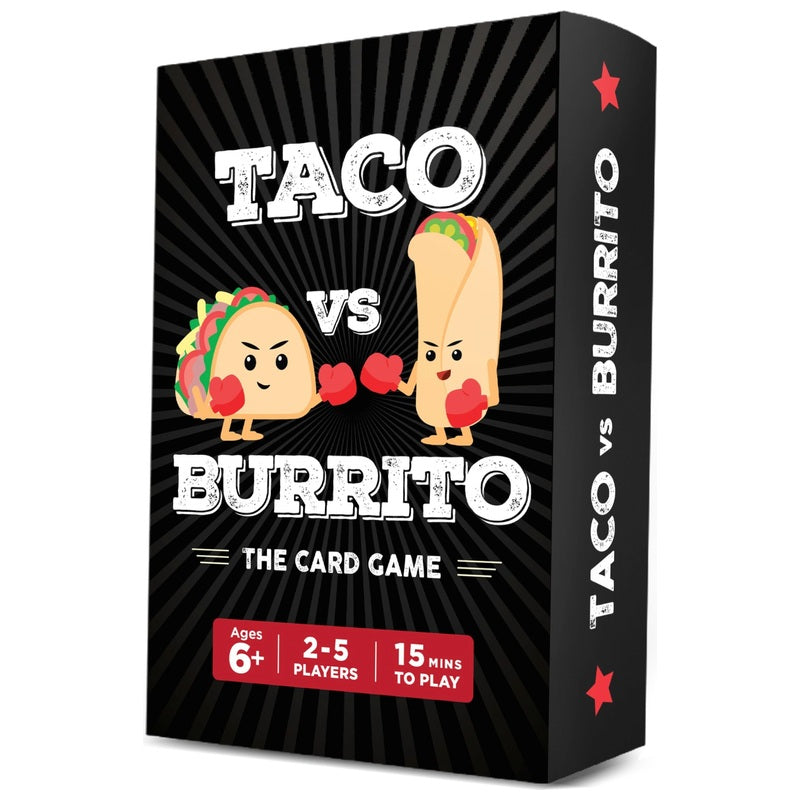 Taco vs Burrito Card Game