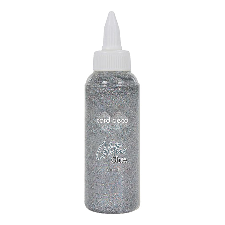 Glitter Glue Silver 120ML