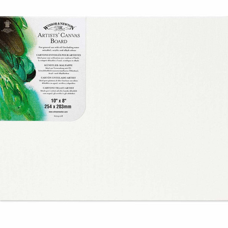 Winsor & Newton Artists' Canvas Board - 10" x 8" / 254 x 203mm