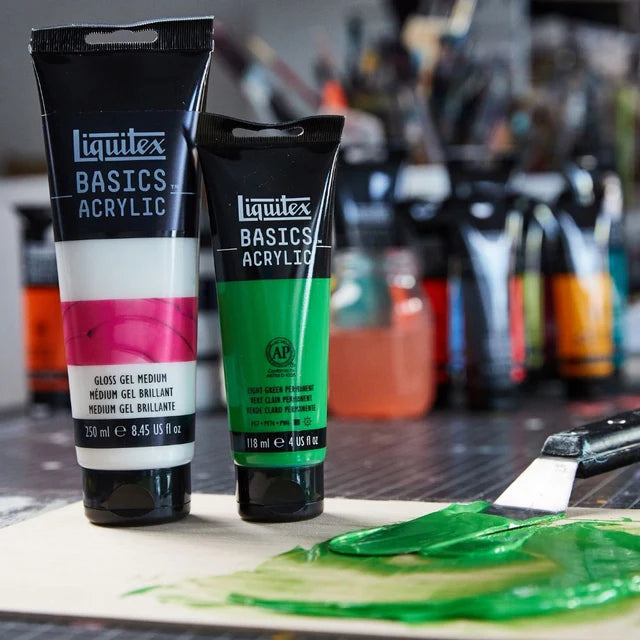 Liquitex Basics Acrylic - Gloss Gel 250ml