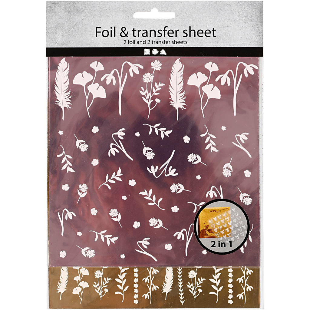 Deco Foil and transfer sheet