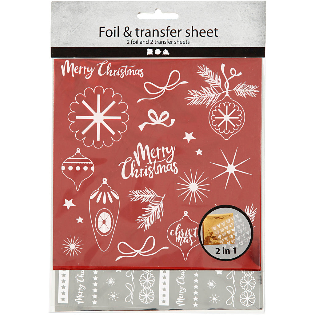 Deco Foil and transfer sheet