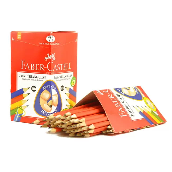 Faber Castell Junior Grip Pencils (Box of 72)