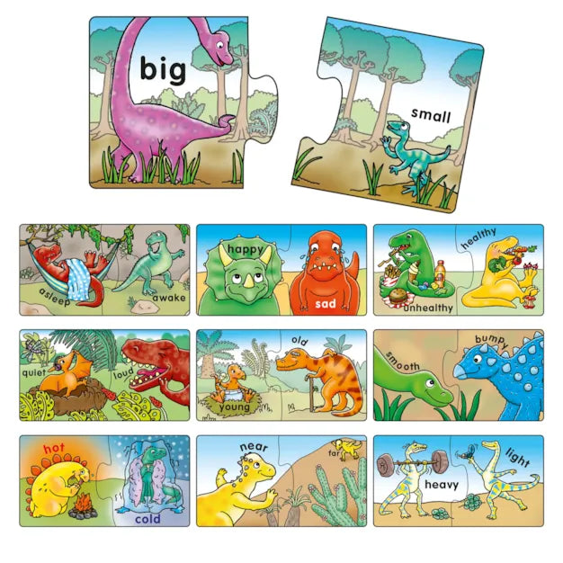 Orchard Toys Dinosaur Opposites Jigsaw Puzzles