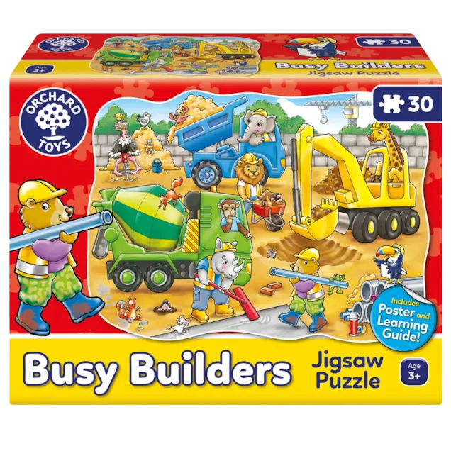 Orchard Toys Busy Builders Jigsaw Puzzle