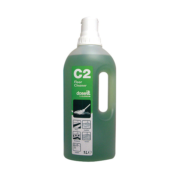 Dose It C2 Floor Cleaner 1 Litre (Pack of 8) 2W06307