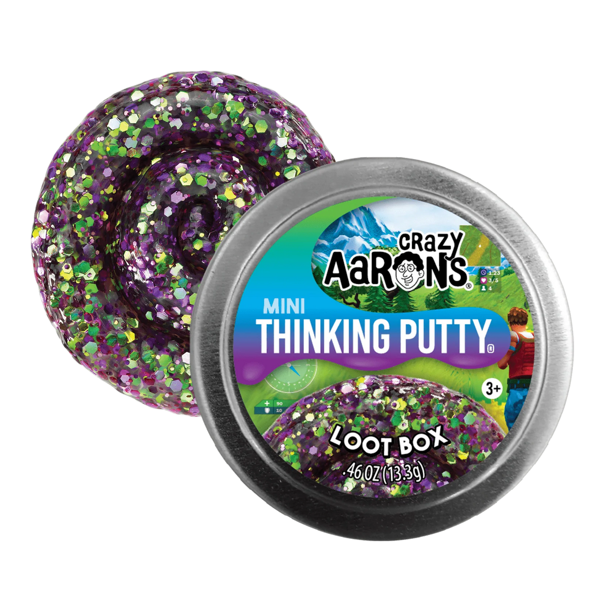 Crazy Aaron's Thinking Putty Mini Tin - Lootbox