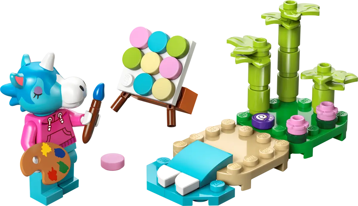 Lego Animal Crossing - Julian's Beach Painting