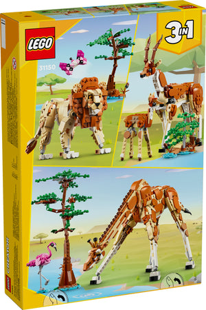 Lego Creator 3in1 Wild Safari Animals Set