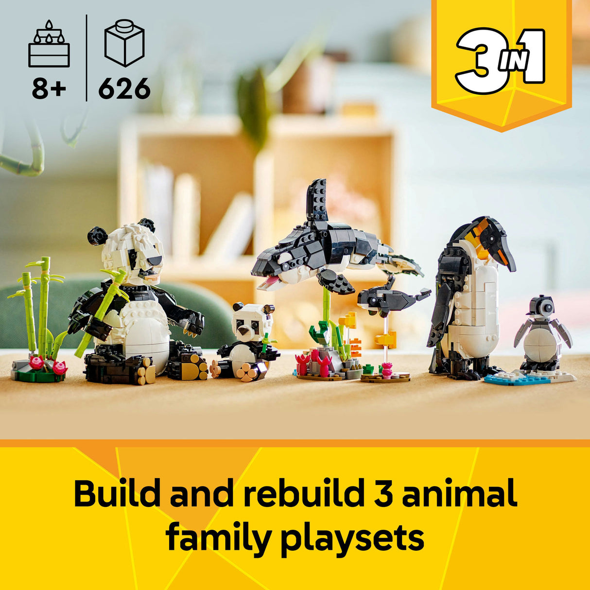 Lego Creator - Wild Animals: Panda Family