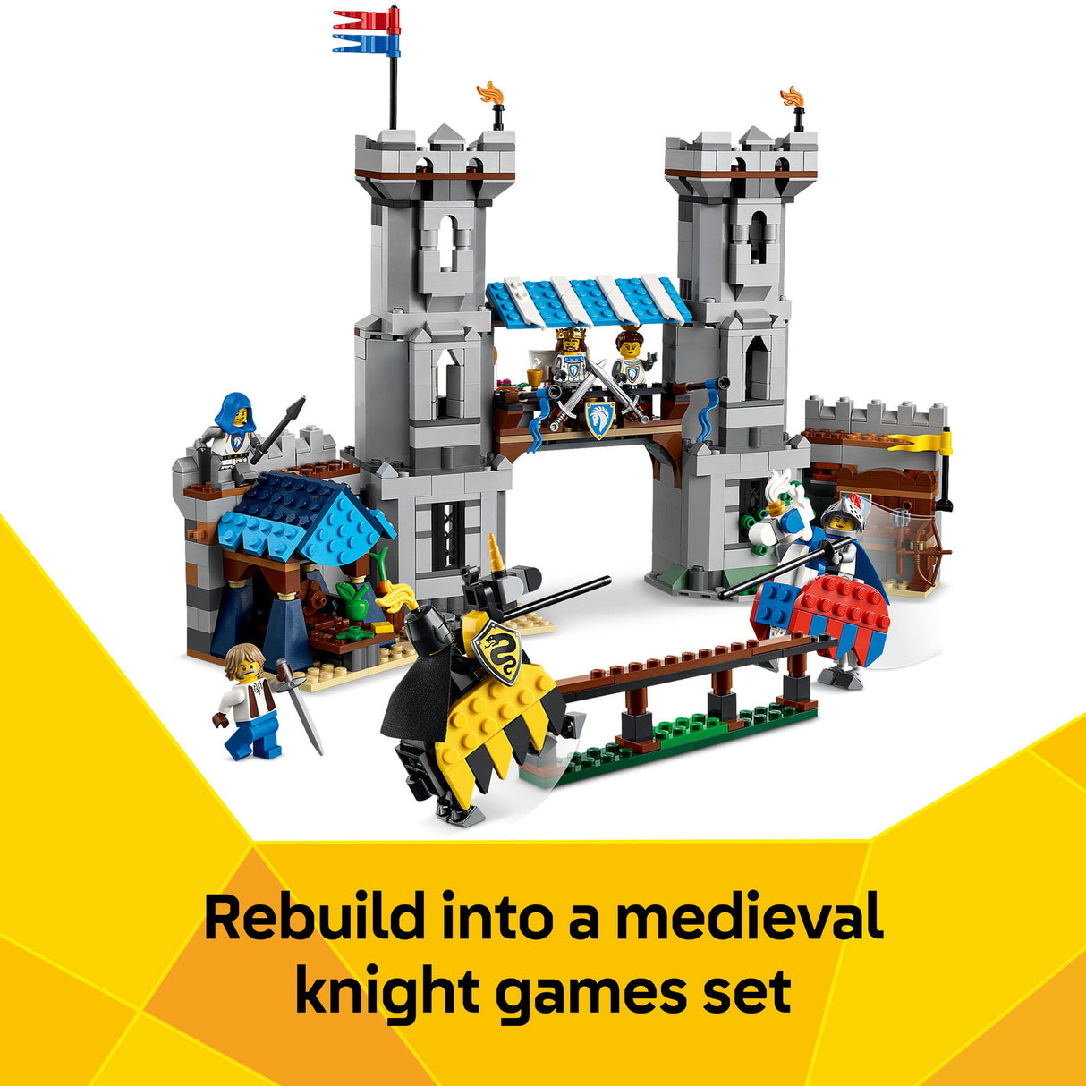 Lego Creator Medieval Horse Knight Castle